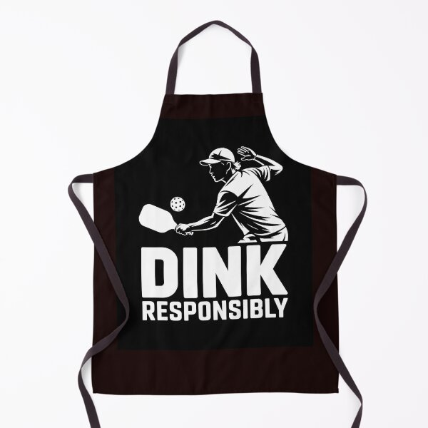 Item preview, Dink Responsibly Pickleball T-Shirt -Player Silhouette Desing designed and sold by Viktorio Art Shop.