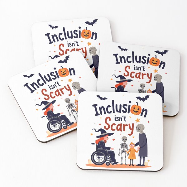 Item preview, Inclusion Isn't Scary designed and sold by Valascanza.