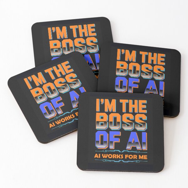 Item preview, I'M The New Boss- AI WORKS FOR ME designed and sold by DBM Photo Art 1.