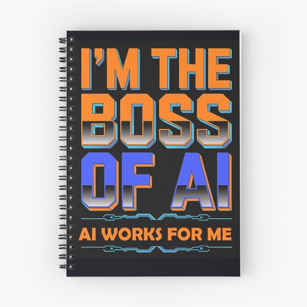 Item preview, I'M The New Boss- AI WORKS FOR ME designed and sold by DBM Photo Art 1.