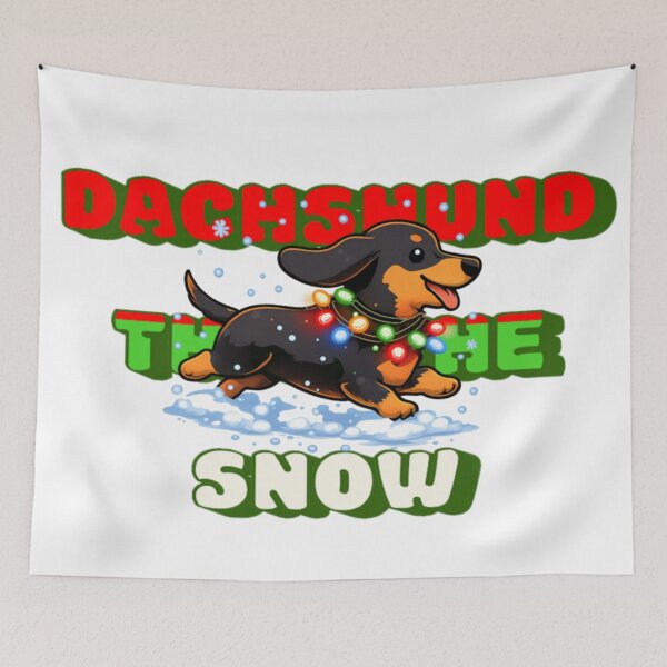 Item preview, Dachshund Thru The Snow designed and sold by RMH23.