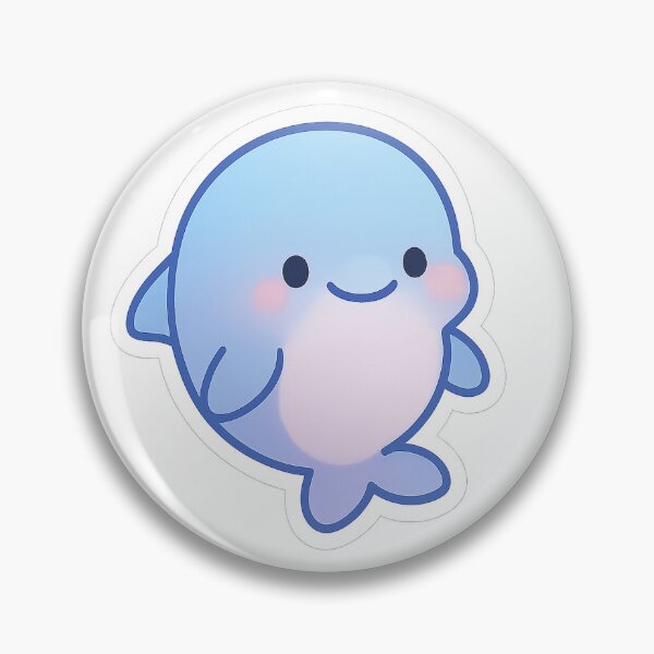 Item preview, Aesthetic Relaxed Dolphin Sticker designed and sold by StickMint.