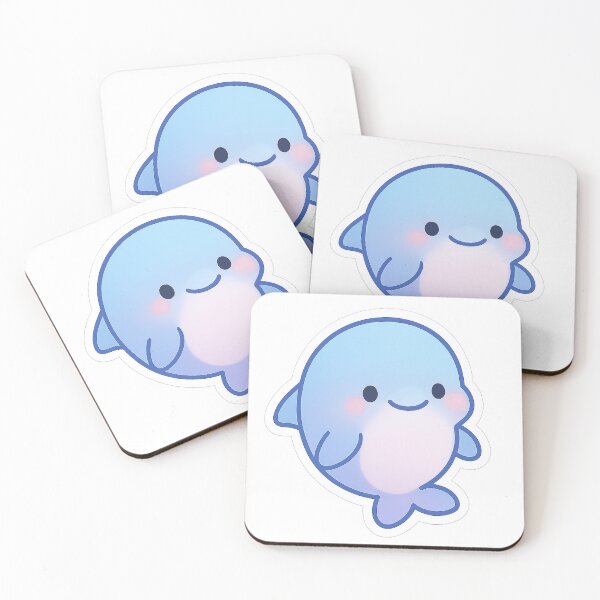 Item preview, Aesthetic Relaxed Dolphin Sticker designed and sold by StickMint.