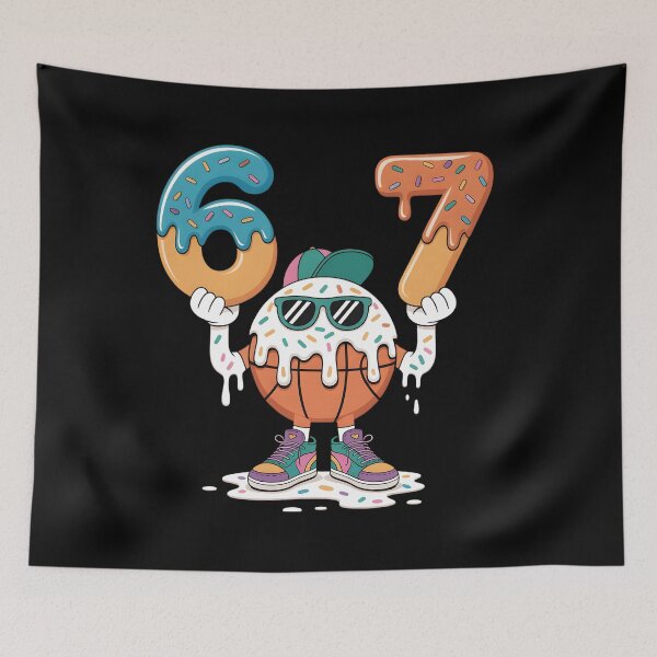 Item preview, Funny 6 7 Six Seven 67 Baseball designed and sold by NewaveBoutique.