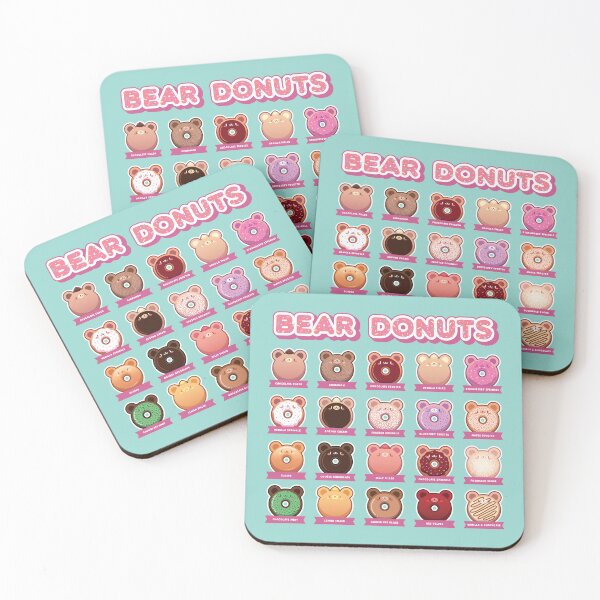 Item preview, Bear Donuts designed and sold by gabdoesdesign.