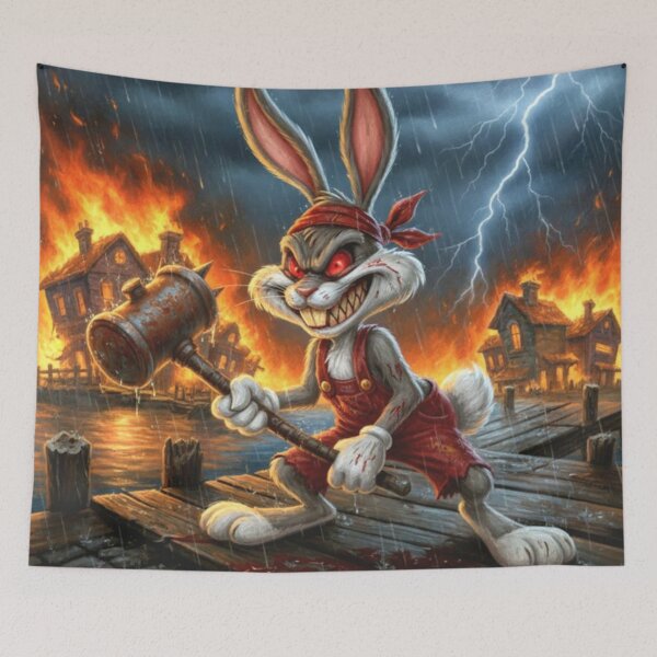 Item preview, The Mallet Marauder: Rabbit of the Ruined Pier designed and sold by Art's Diner.