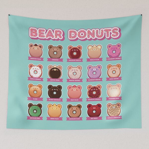 Item preview, Bear Donuts designed and sold by gabdoesdesign.