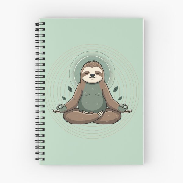 Item preview, Zen Sloth - Meditating My Way to the Nice List designed and sold by VibeNationArt.