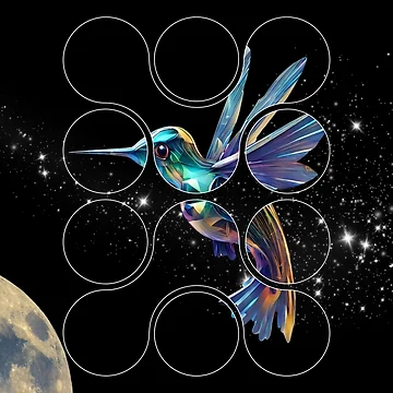 Artwork thumbnail, Humming Bird by Letrell Shepherd