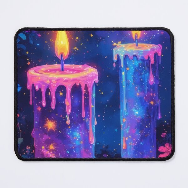Item preview, Glowing candles in the flower garden designed and sold by Mianku | Für das Leben.