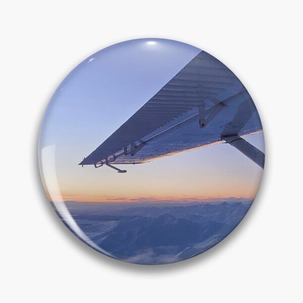 Item preview, Beaver Flight Over Alaska Range on Winter Sunset designed and sold by SheldonAir.