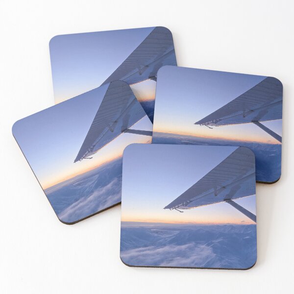 Item preview, Beaver Flight Over Alaska Range on Winter Sunset designed and sold by SheldonAir.