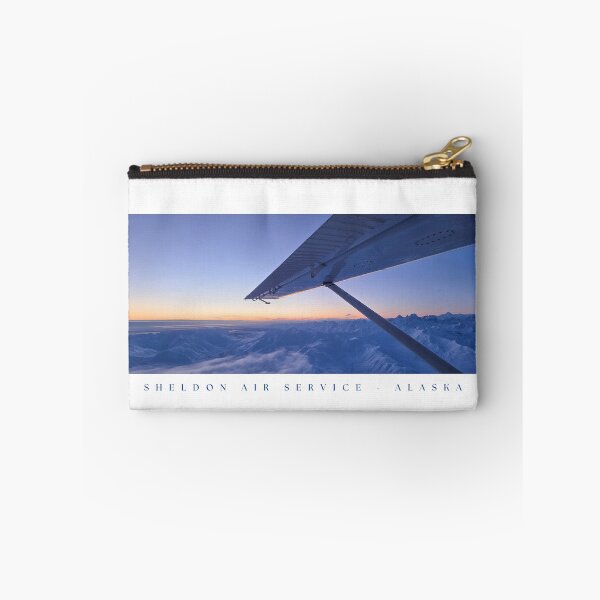 Item preview, Beaver Flight Over Alaska Range on Winter Sunset designed and sold by SheldonAir.