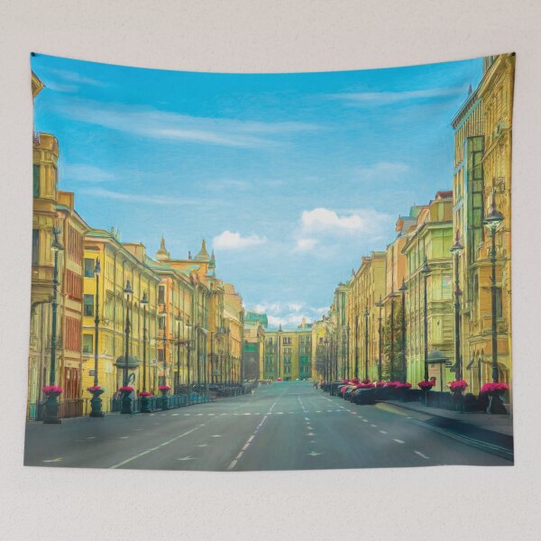 Item preview, Main Street, St Petersburg designed and sold by Kay Brewer.