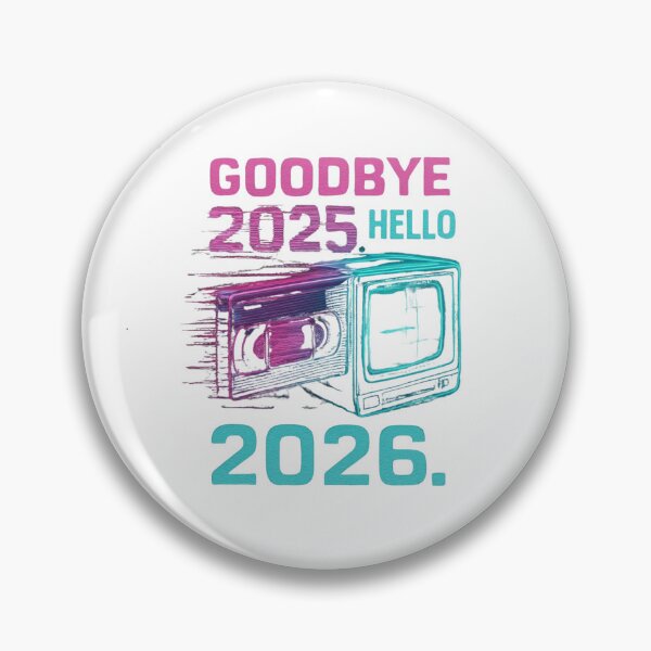 Item preview, Goodbye-2025-Hello-2026 typography-VAPORWAVE designed and sold by w66aboo.