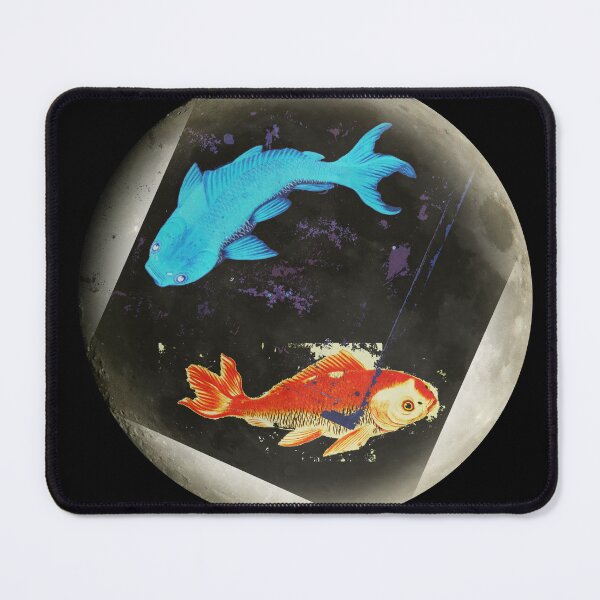 Item preview, Red Fish In a Bowl (MOON SERIES) designed and sold by NOAI-art.