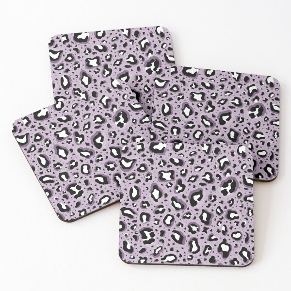 Aperçu de l'œuvre Imprimé léopard ou guépard violet pastel créée et vendue par Goolsby-Designs.