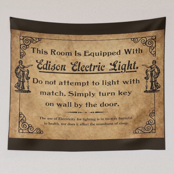 Item preview, Edison Vintage Electric Light Hotel Room Instructions designed and sold by Maljonic.