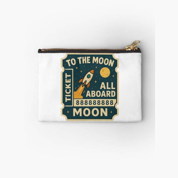 Item preview, To The Moon Ticket designed and sold by DivinelyAligned8.