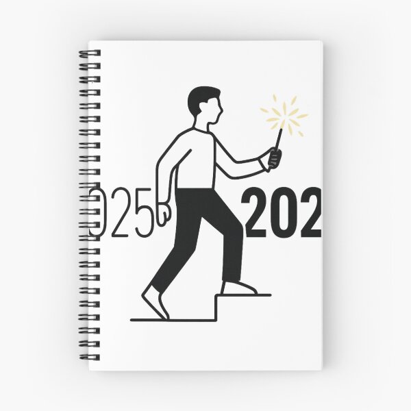 Item preview, Goodbye-2025-Hello-2026 SIMPLE-typography designed and sold by w66aboo.