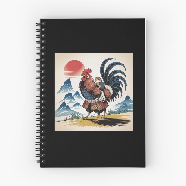 Item preview, Vintage Japanese Samurai Capybara Rooster Chicken Anime designed and sold by ZACK ART.