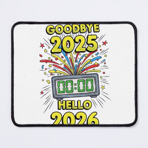 Item preview, Goodbye-2025-Hello-2026 SIMPLE-typography designed and sold by w66aboo.