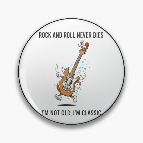 Item preview, Vintage Rock Star - I'm Not Old I'm Classic Guitar designed and sold by JanRizz.