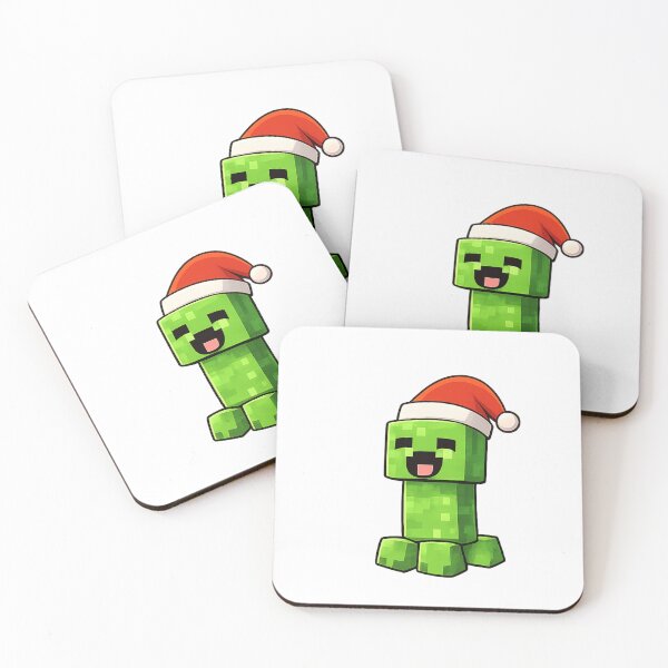 Item preview, Minecraft Christmas Characters- Happy Pixel Cube Animals – Voxel Cartoon Stickers designed and sold by Al-Ziyyel Studio✨.