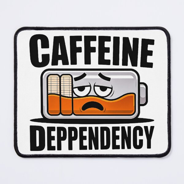 Item preview, Caffeine Dependency Funny Coffee Battery Office Humor designed and sold by Amanda's Factory.
