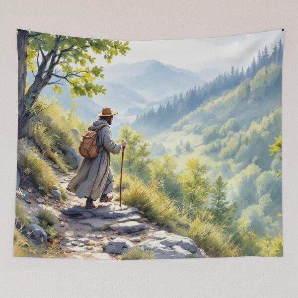 Item preview, Pilgrim on the Way of St. James to Compostela designed and sold by jefboutique6150.