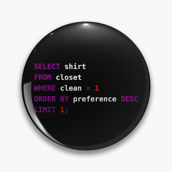 Item preview, Database Developer Funny Select Shirt designed and sold by WayOutWorks.