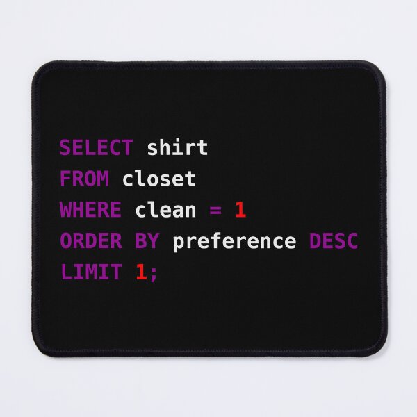 Item preview, Database Developer Funny Select Shirt designed and sold by WayOutWorks.