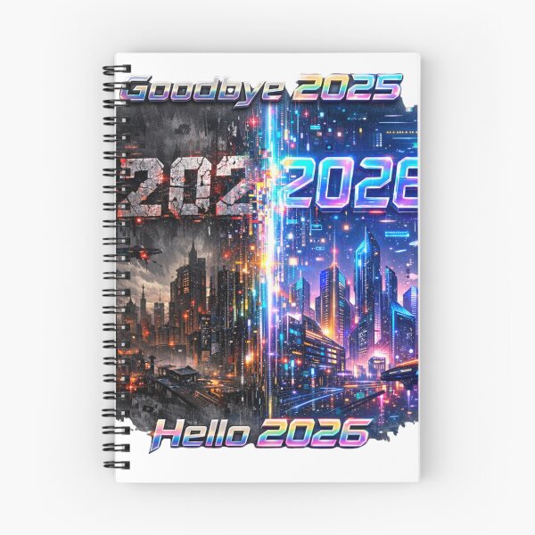 Item preview, Goodbye-2025-Hello-2026 DIGITAL designed and sold by w66aboo.