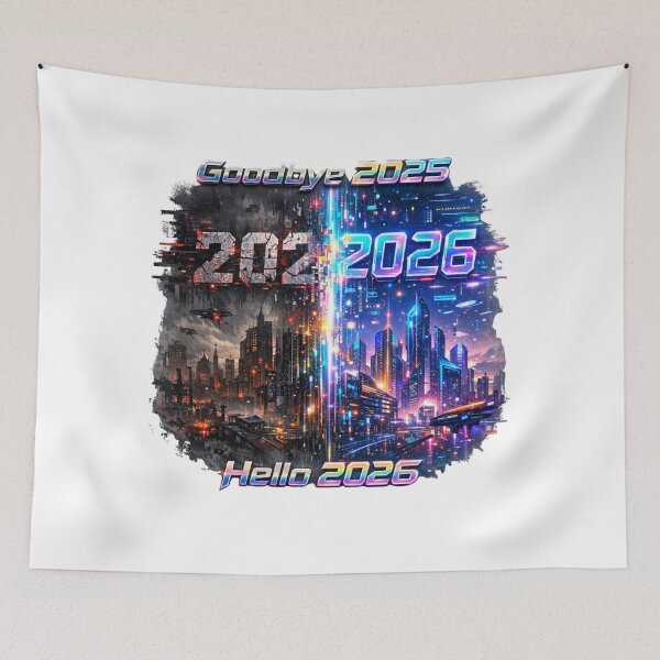 Item preview, Goodbye-2025-Hello-2026 DIGITAL designed and sold by w66aboo.