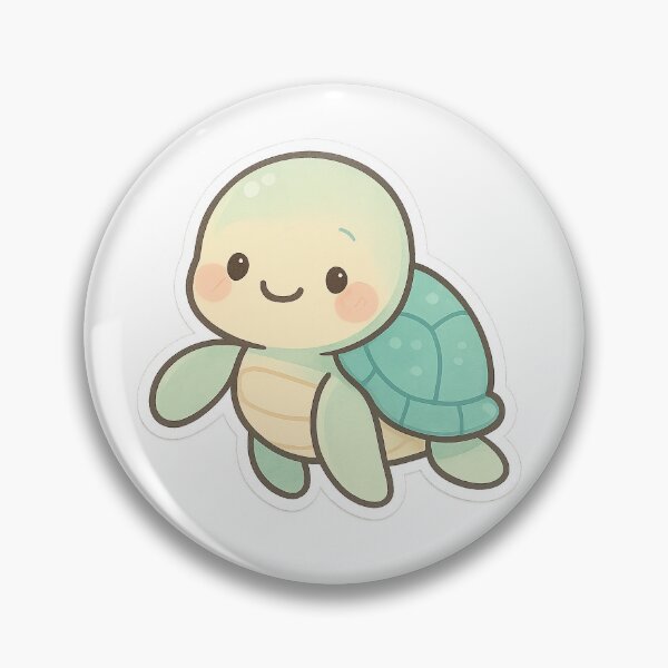 Artikelvorschau, Pastel Wholesome Turtle Sticker entworfen und verkauft von StickMint.