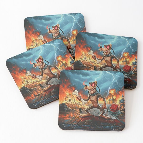 Item preview, The Hellhound Retriever: Guardian of the Burning Pier designed and sold by Art's Diner.