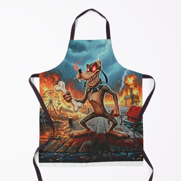 Item preview, The Hellhound Retriever: Guardian of the Burning Pier designed and sold by Art's Diner.