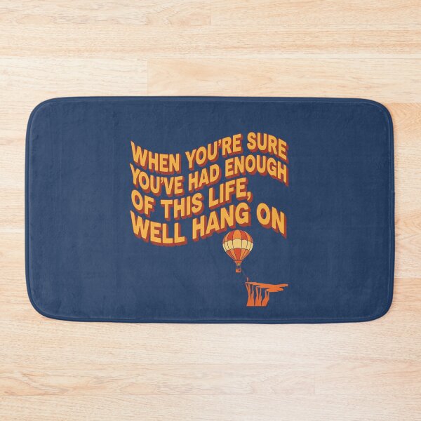 Item preview, Inspiring Retro Design: Never Give Up, Just Hang In and Keep Going - r.e.m. designed and sold by sing-it-out.