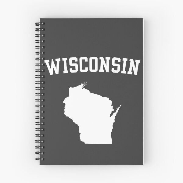 Item preview, Wisconsin State Map - Classic Varsity Sports Style designed and sold by mashmosh.