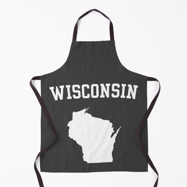 Item preview, Wisconsin State Map - Classic Varsity Sports Style designed and sold by mashmosh.