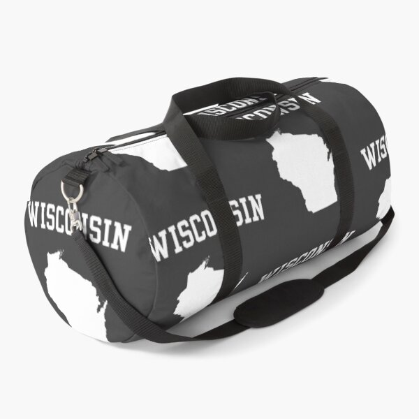 Item preview, Wisconsin State Map - Classic Varsity Sports Style designed and sold by mashmosh.