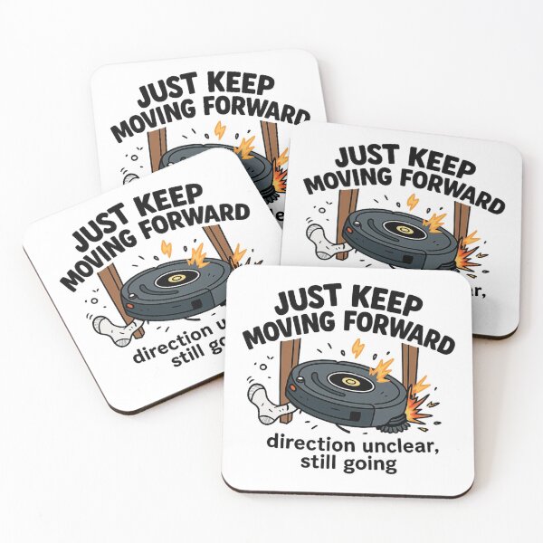 Item preview, Just Keep Moving Forward Roomba designed and sold by DivinelyAligned8.