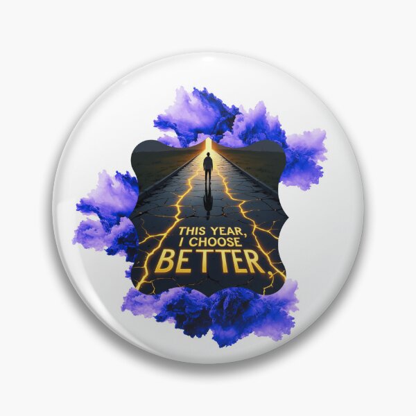 Item preview, This Year I Choose Better choose better quote designed and sold by SloganSauce.