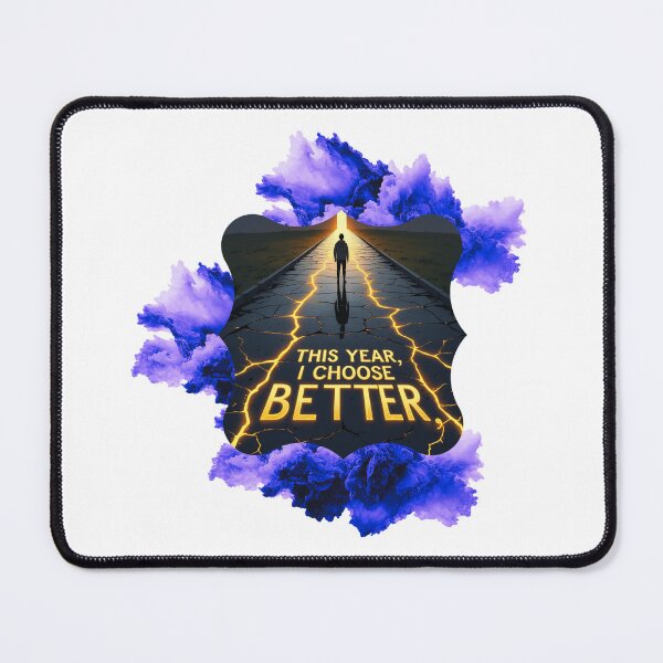 Item preview, This Year I Choose Better choose better quote designed and sold by SloganSauce.