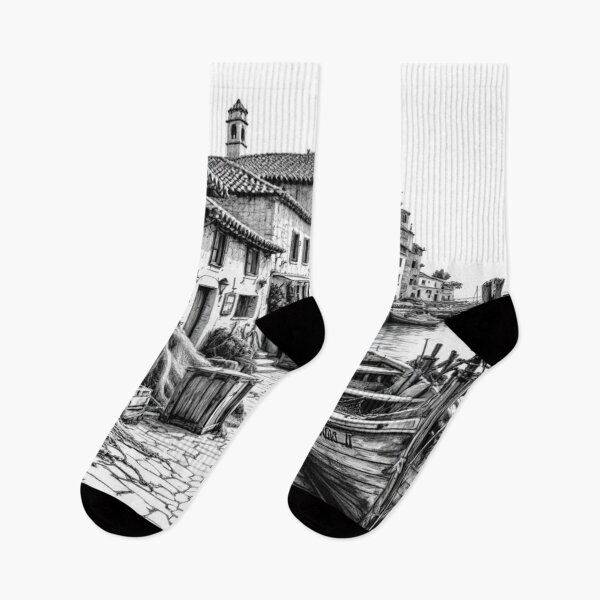 Item preview, Fishing village in the south of France (French Riviera) designed and sold by jefboutique6150.