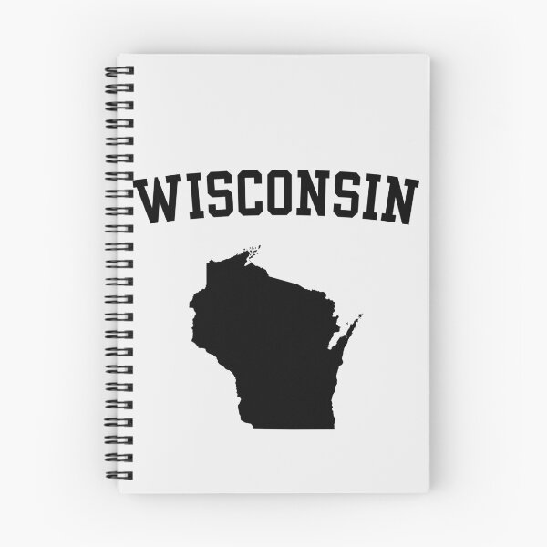 Item preview, Wisconsin State Pride - Classic Varsity Collegiate Map designed and sold by mashmosh.
