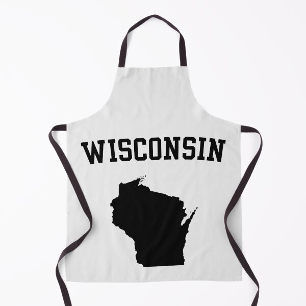 Item preview, Wisconsin State Pride - Classic Varsity Collegiate Map designed and sold by mashmosh.
