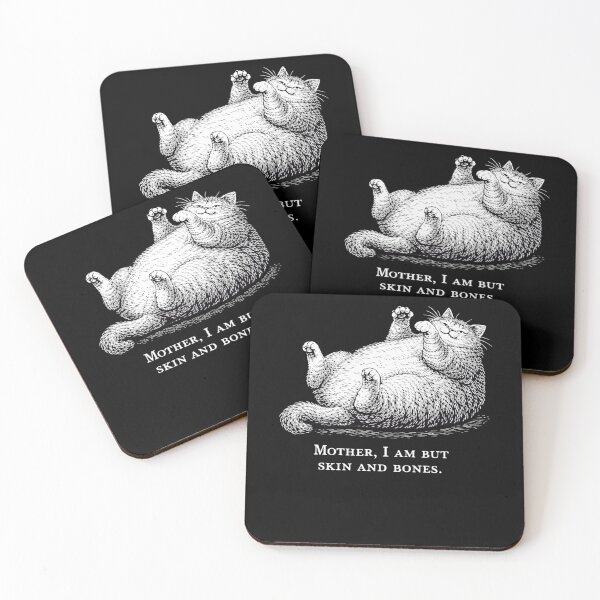 Item preview, Cat Mother I Am But Skin and Bones for Women Men Funny  designed and sold by IdealDo.