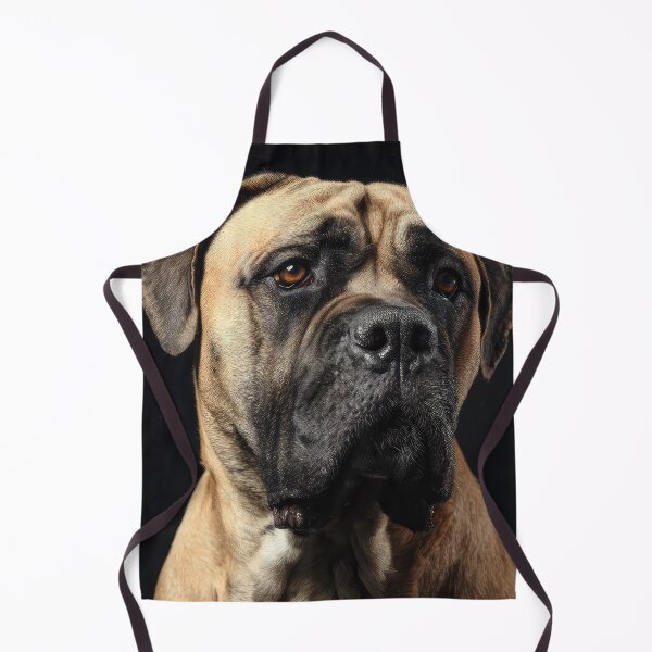 Item preview, Bullmastiff on Black designed and sold by Elisabeth Lucas.