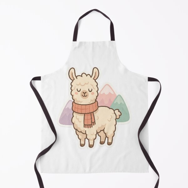 Artikelvorschau, Cozy Relaxed Llama Sticker entworfen und verkauft von StickMint.